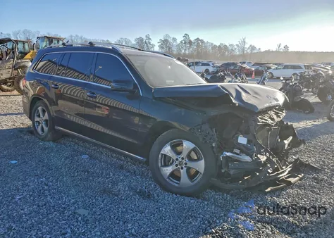 2018 Mercedes-Benz Gls 450 4Matic z USA, uszkodzony, nr VIN 4JGDF6EE2JB155206